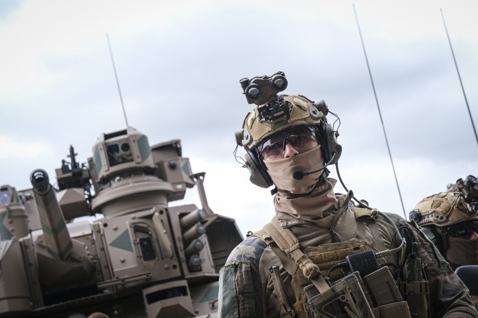 France, Paris, 2024-06-16. Dynamic exhibition of special forces from army and police during Eurosatory, the world event 