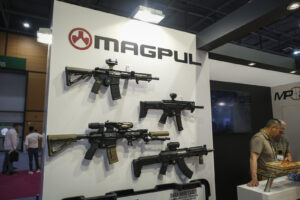 France, Paris, 2024-06-20. Eurosatory Defense and Security Exhibition in Paris Nord Villepinte. 2,000 exhibitors and 100