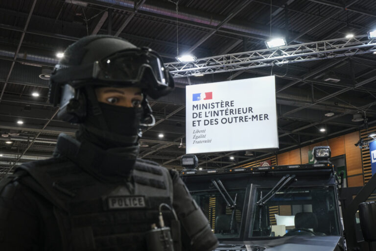 France, Paris, 2024-06-20. Eurosatory Defense and Security Exhibition in Paris Nord Villepinte. 2,000 exhibitors and 100
