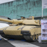 France, Paris, 2024-06-20. Eurosatory Defense and Security Exhibition in Paris Nord Villepinte. 2,000 exhibitors and 100