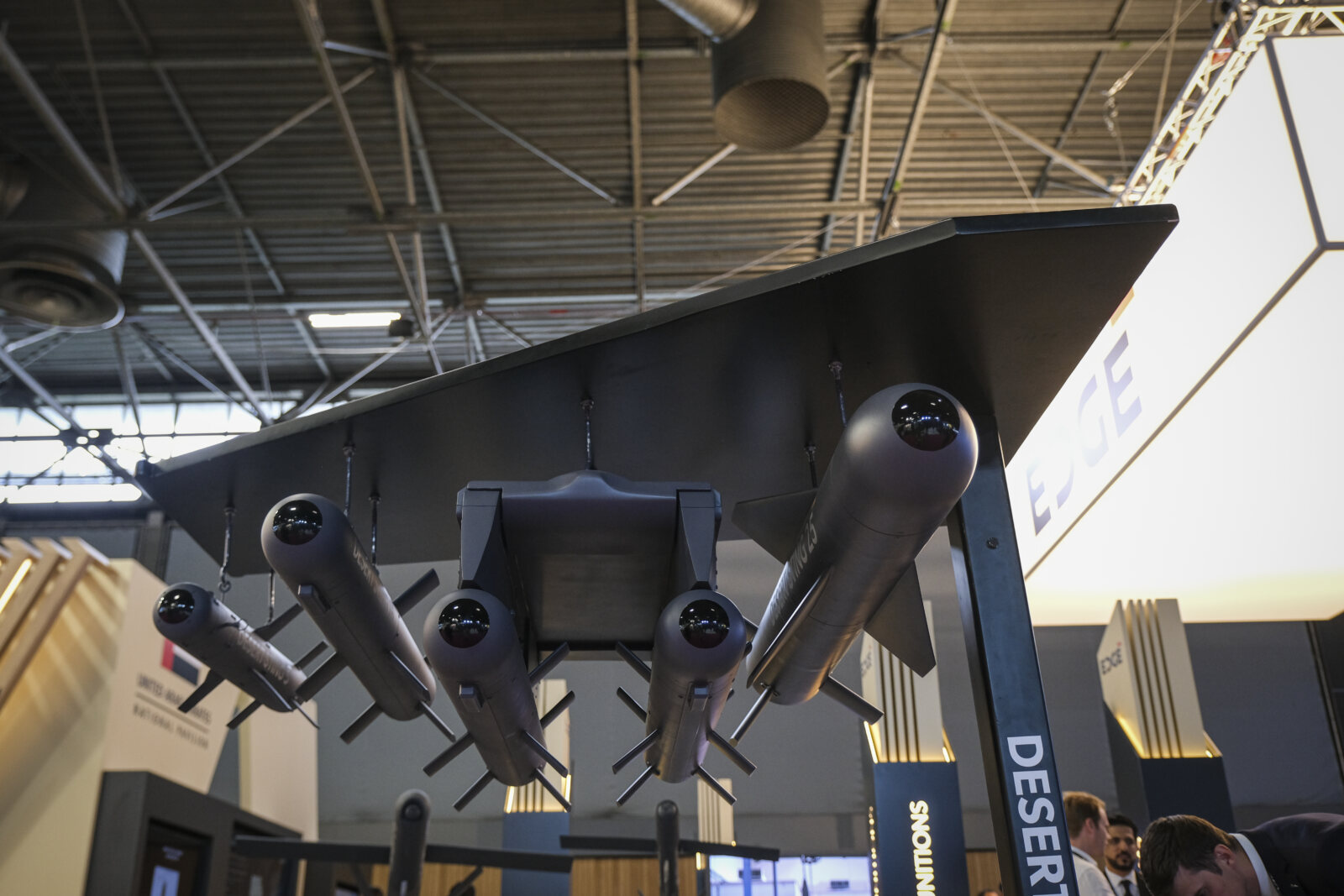 France, Paris, 2024-06-20. Eurosatory Defense and Security Exhibition in Paris Nord Villepinte. 2,000 exhibitors and 100