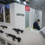 France, Paris, 2024-06-20. Eurosatory Defense and Security Exhibition in Paris Nord Villepinte. 2,000 exhibitors and 100