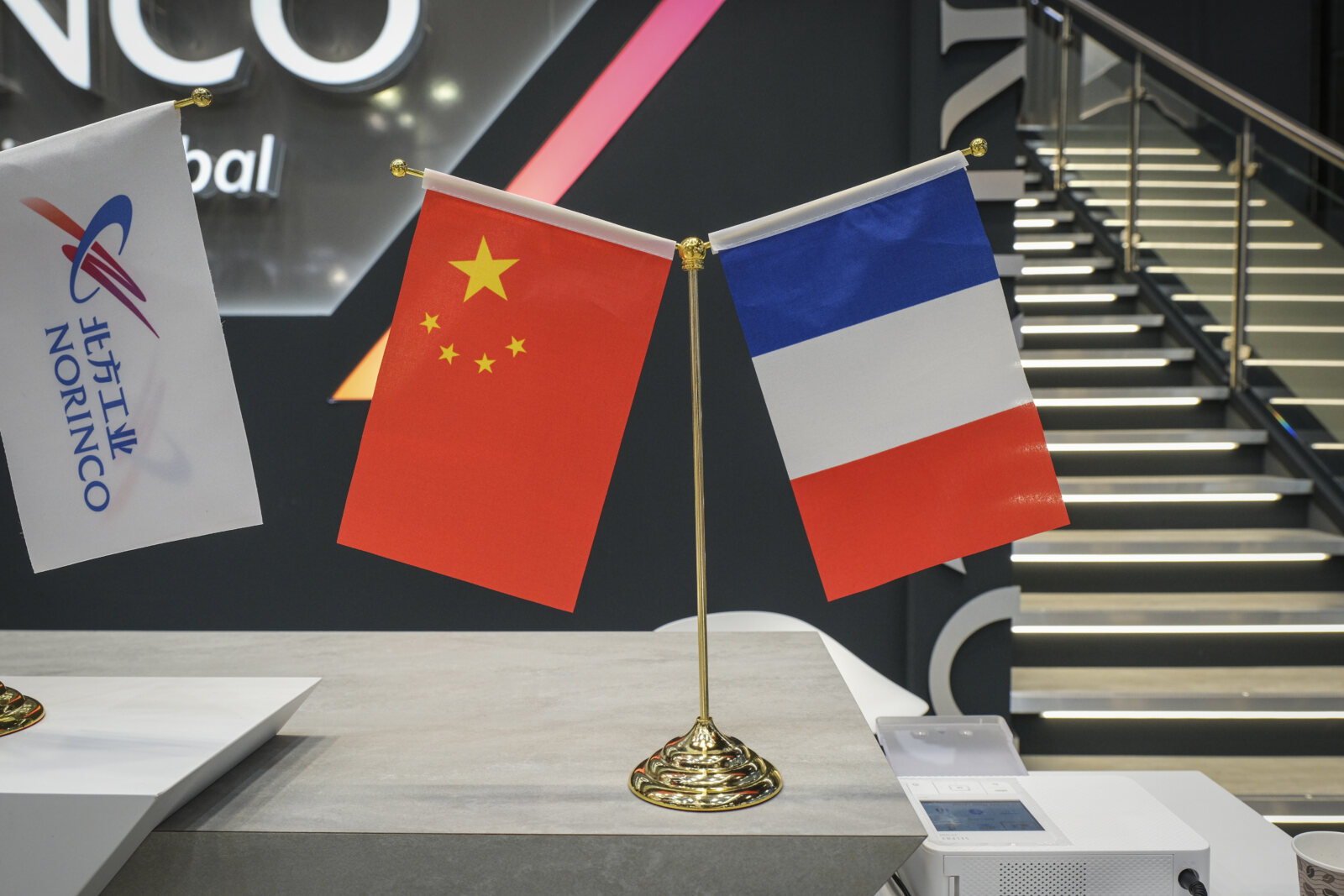 France, Paris, 2024-06-20. Eurosatory Defense and Security Exhibition in Paris Nord Villepinte. 2,000 exhibitors and 100