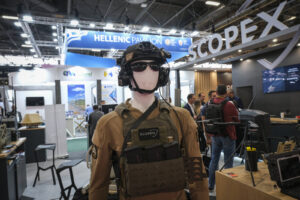 France, Paris, 2024-06-20. Eurosatory Defense and Security Exhibition in Paris Nord Villepinte. 2,000 exhibitors and 100