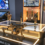 France, Paris, 2024-06-20. Eurosatory Defense and Security Exhibition in Paris Nord Villepinte. 2,000 exhibitors and 100