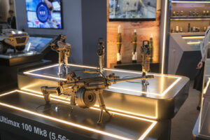 France, Paris, 2024-06-20. Eurosatory Defense and Security Exhibition in Paris Nord Villepinte. 2,000 exhibitors and 100
