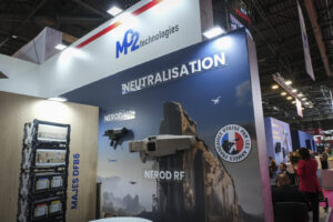 France, Paris, 2024-06-20. Eurosatory Defense and Security Exhibition in Paris Nord Villepinte. 2,000 exhibitors and 100