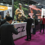 France, Paris, 2024-06-20. Eurosatory Defense and Security Exhibition in Paris Nord Villepinte. 2,000 exhibitors and 100