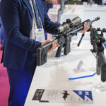 France, Paris, 2024-06-20. Eurosatory Defense and Security Exhibition in Paris Nord Villepinte. 2,000 exhibitors and 100