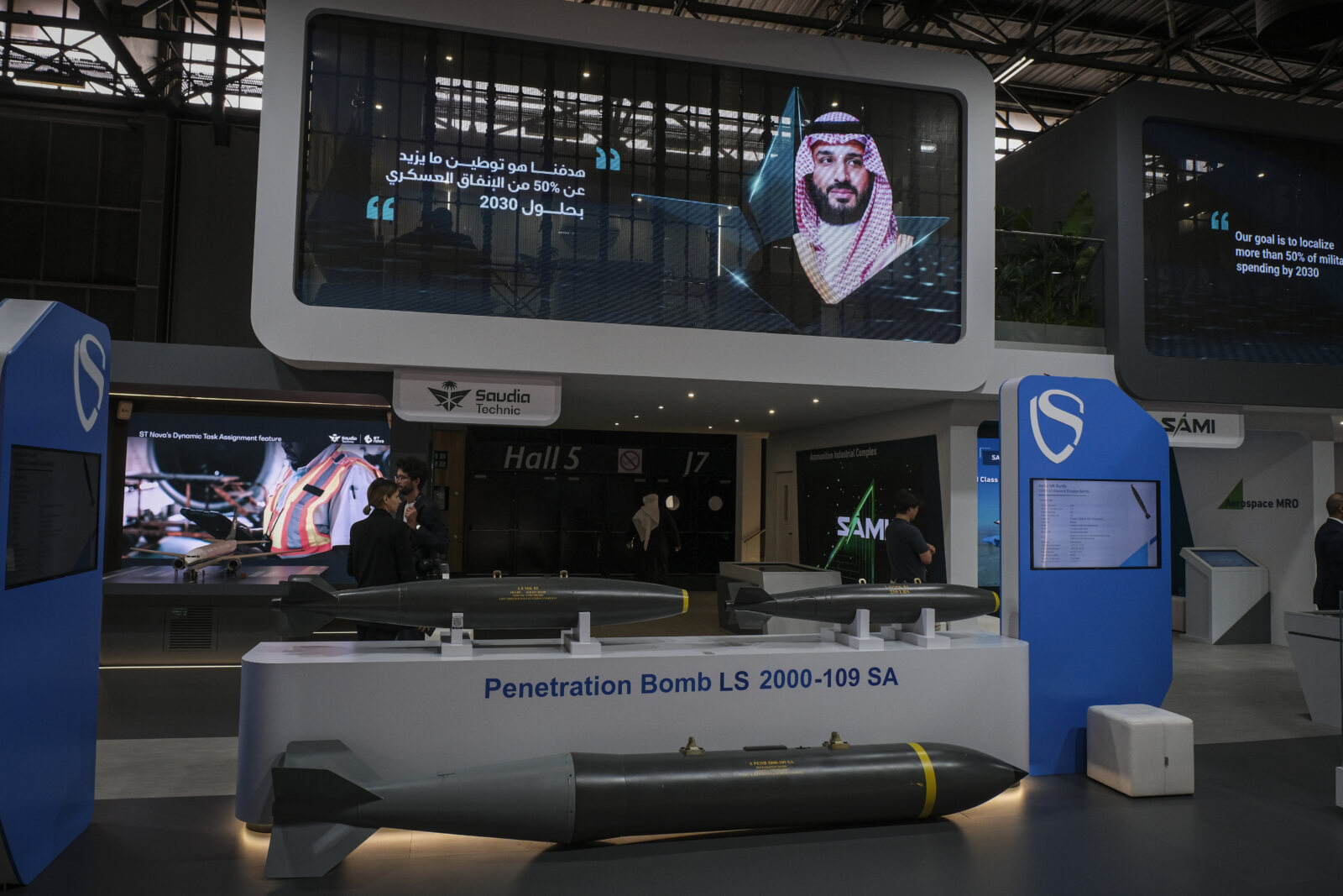 France, Paris, 2024-06-20. Eurosatory Defense and Security Exhibition in Paris Nord Villepinte. 2,000 exhibitors and 100