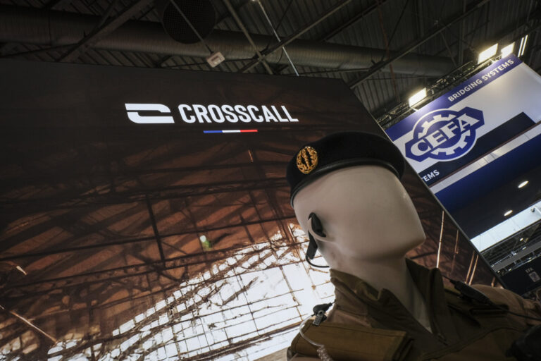 France, Paris, 2024-06-20. Eurosatory Defense and Security Exhibition in Paris Nord Villepinte. 2,000 exhibitors and 100