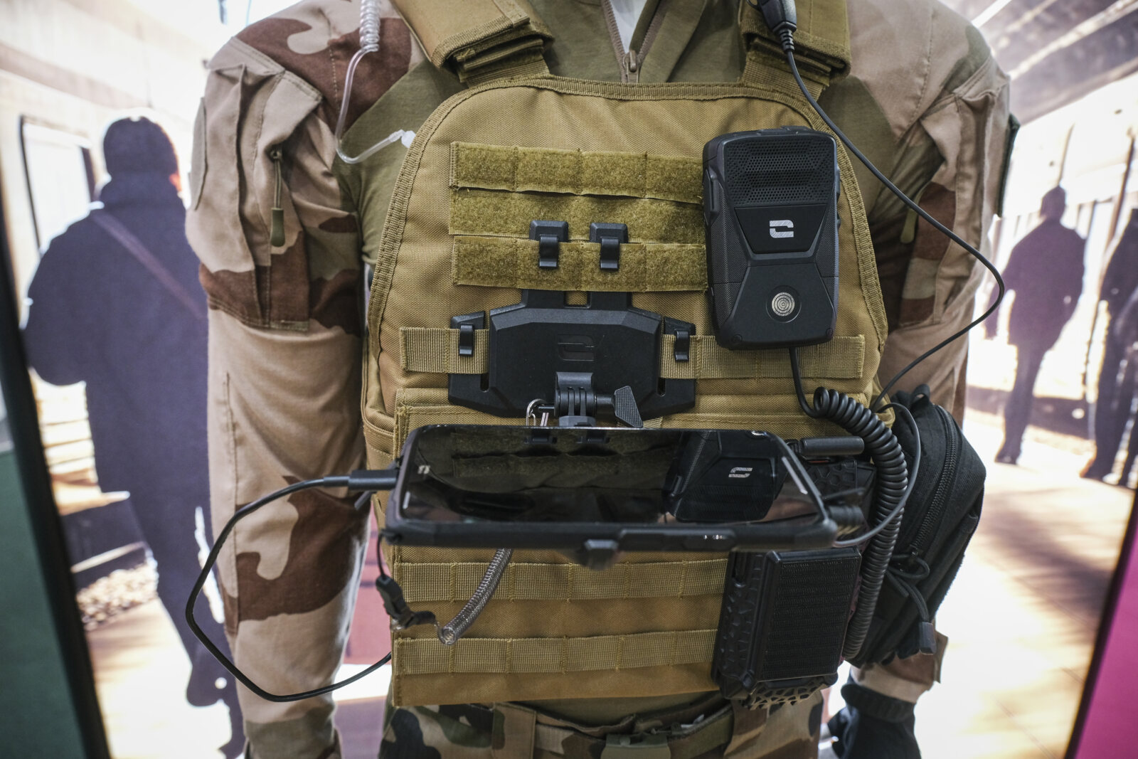 France, Paris, 2024-06-20. Eurosatory Defense and Security Exhibition in Paris Nord Villepinte. 2,000 exhibitors and 100