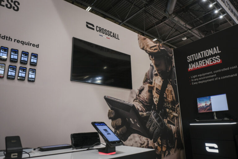 France, Paris, 2024-06-20. Eurosatory Defense and Security Exhibition in Paris Nord Villepinte. 2,000 exhibitors and 100