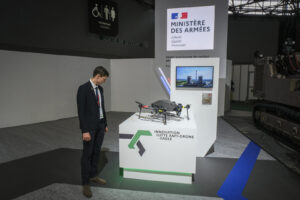 France, Paris, 2024-06-20. Eurosatory Defense and Security Exhibition in Paris Nord Villepinte. 2,000 exhibitors and 100