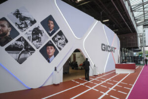 France, Paris, 2024-06-20. Eurosatory Defense and Security Exhibition in Paris Nord Villepinte. 2,000 exhibitors and 100