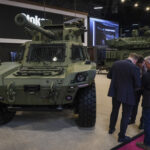 France, Paris, 2024-06-20. Eurosatory Defense and Security Exhibition in Paris Nord Villepinte. 2,000 exhibitors and 100