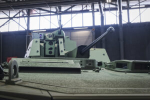 France, Paris, 2024-06-20. Eurosatory Defense and Security Exhibition in Paris Nord Villepinte. 2,000 exhibitors and 100