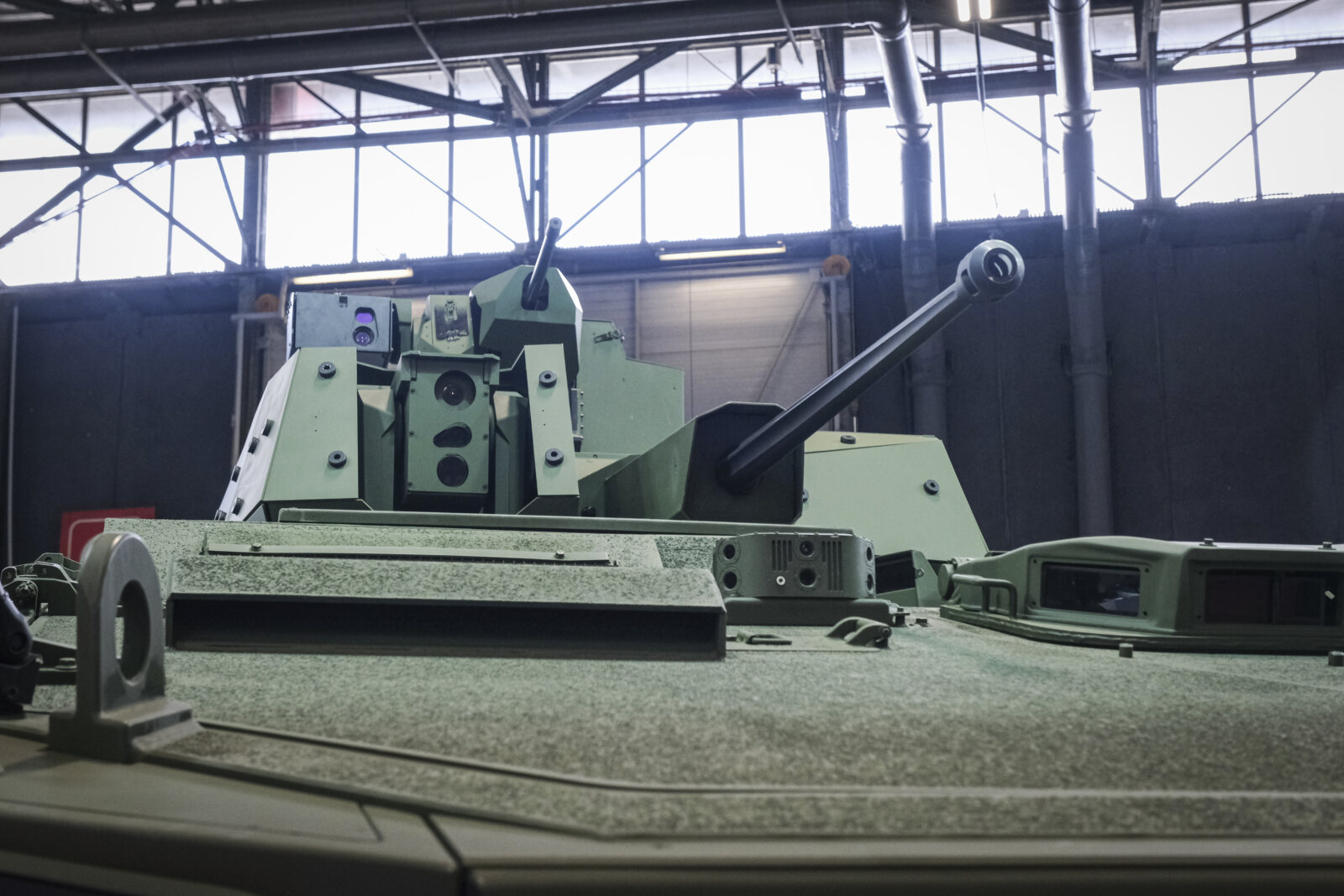 France, Paris, 2024-06-20. Eurosatory Defense and Security Exhibition in Paris Nord Villepinte. 2,000 exhibitors and 100
