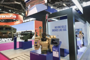 France, Paris, 2024-06-20. Eurosatory Defense and Security Exhibition in Paris Nord Villepinte. 2,000 exhibitors and 100