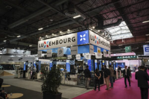France, Paris, 2024-06-20. Eurosatory Defense and Security Exhibition in Paris Nord Villepinte. 2,000 exhibitors and 100