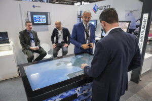France, Paris, 2024-06-20. Eurosatory Defense and Security Exhibition in Paris Nord Villepinte. 2,000 exhibitors and 100