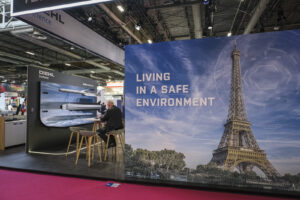 France, Paris, 2024-06-20. Eurosatory Defense and Security Exhibition in Paris Nord Villepinte. 2,000 exhibitors and 100