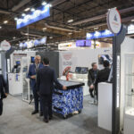 France, Paris, 2024-06-20. Eurosatory Defense and Security Exhibition in Paris Nord Villepinte. 2,000 exhibitors and 100