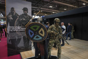 France, Paris, 2024-06-20. Eurosatory Defense and Security Exhibition in Paris Nord Villepinte. 2,000 exhibitors and 100