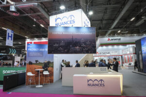 France, Paris, 2024-06-20. Eurosatory Defense and Security Exhibition in Paris Nord Villepinte. 2,000 exhibitors and 100