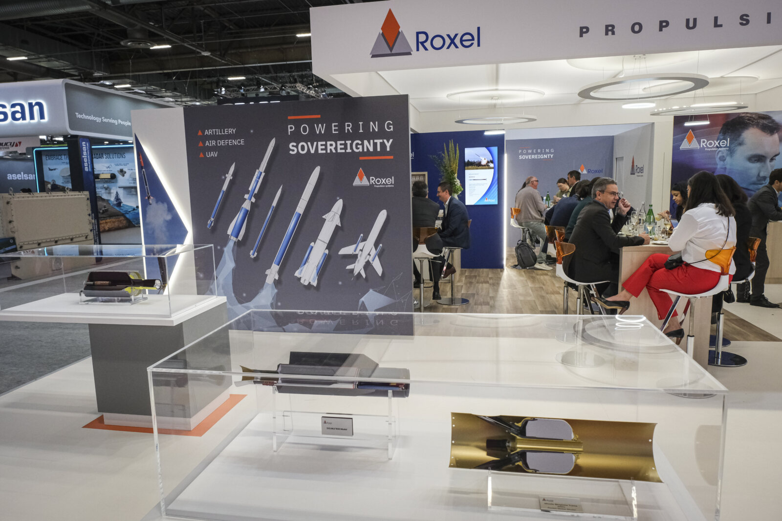 France, Paris, 2024-06-20. Eurosatory Defense and Security Exhibition in Paris Nord Villepinte. 2,000 exhibitors and 100