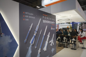France, Paris, 2024-06-20. Eurosatory Defense and Security Exhibition in Paris Nord Villepinte. 2,000 exhibitors and 100