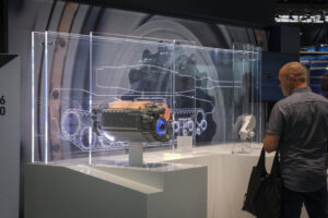 France, Paris, 2024-06-20. Eurosatory Defense and Security Exhibition in Paris Nord Villepinte. 2,000 exhibitors and 100