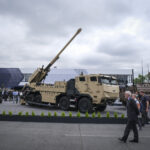France, Paris, 2024-06-20. Eurosatory Defense and Security Exhibition in Paris Nord Villepinte. 2,000 exhibitors and 100