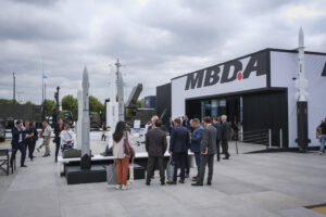 France, Paris, 2024-06-20. Eurosatory Defense and Security Exhibition in Paris Nord Villepinte. 2,000 exhibitors and 100