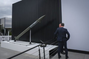 France, Paris, 2024-06-20. Eurosatory Defense and Security Exhibition in Paris Nord Villepinte. 2,000 exhibitors and 100