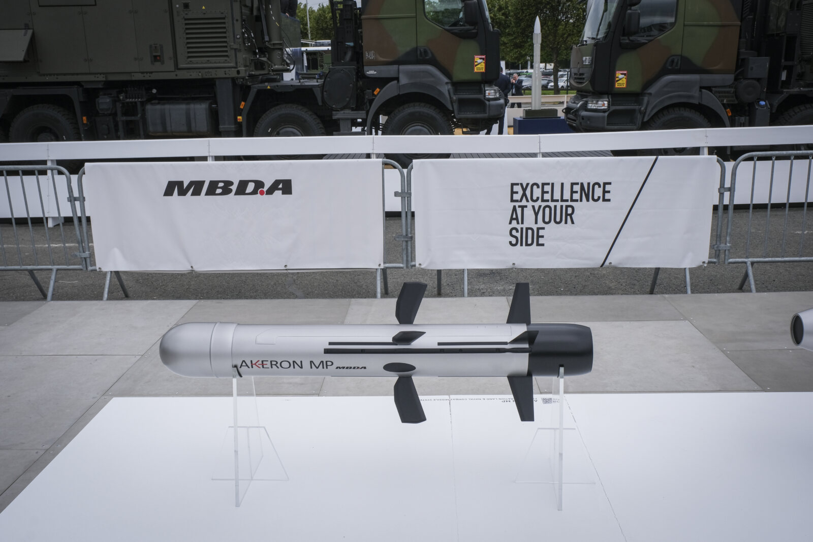 France, Paris, 2024-06-20. Eurosatory Defense and Security Exhibition in Paris Nord Villepinte. 2,000 exhibitors and 100