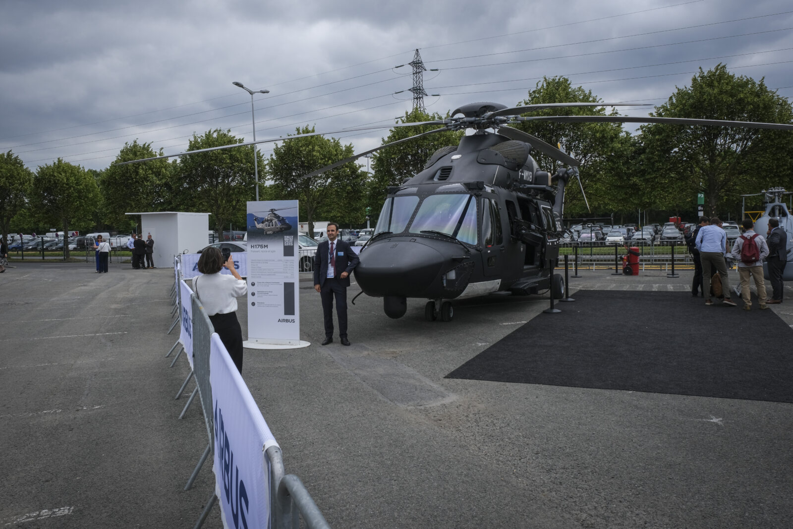 France, Paris, 2024-06-20. Eurosatory Defense and Security Exhibition in Paris Nord Villepinte. 2,000 exhibitors and 100