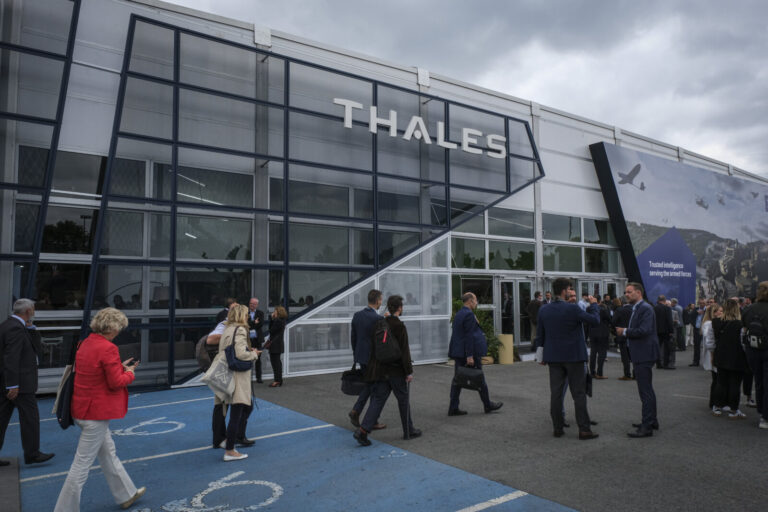 France, Paris, 2024-06-20. Eurosatory Defense and Security Exhibition in Paris Nord Villepinte. 2,000 exhibitors and 100