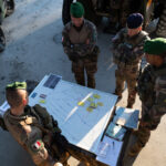 Exercice Bold Alligator 2017 au camp Lejeune (USA), base de la 2e division du corps des Marines (USMC). Sur la zone de m