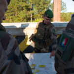 Exercice Bold Alligator 2017 au camp Lejeune (USA), base de la 2e division du corps des Marines (USMC). Sur la zone de m