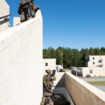 Exercice Bold Alligator 2017 au camp Lejeune (USA), base de la 2e division du corps des Marines (USMC). Exercice de comb