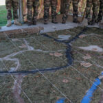 USA, Jacksonville, 2017-10-26. French soldiers from foreign legion training during the Amphibious Bold Alligator Exercis