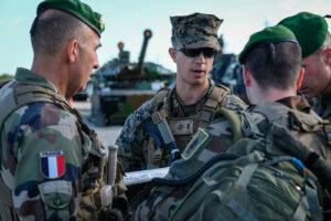 USA, Jacksonville, 2017-10-19. US Marines during Amphibious Bold Alligator Exercise organized by the US Navy and the Mar