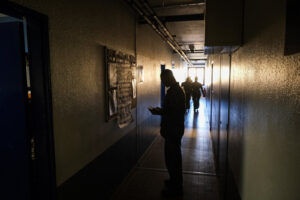 France, Castelnaudary, 2022-01-22. Training of foreign legion soldiers in south of France, at the 4th Regiment. Photogra