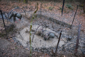 France, Castelnaudary, 2022-01-28. Training of foreign legion soldiers in south of France, at the 4th Regiment. Photogra