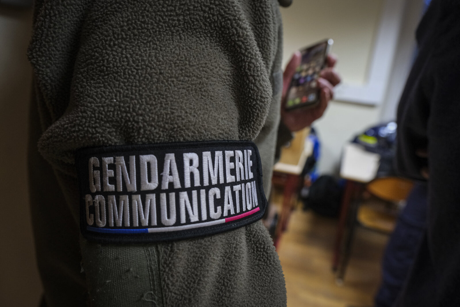 France, Melun, Mai 2024. Officer-students from the Melun school take part in their final exercise before joining a natio