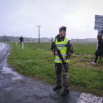 France, Melun, Mai 2024. Officer-students from the Melun school take part in their final exercise before joining a natio
