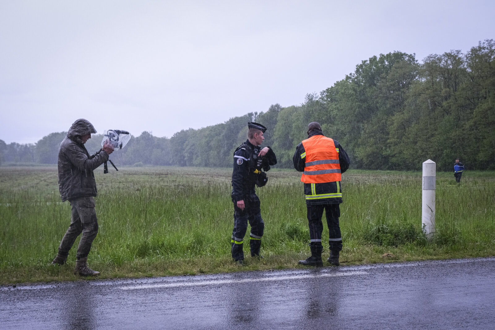 France, Melun, Mai 2024. Officer-students from the Melun school take part in their final exercise before joining a natio