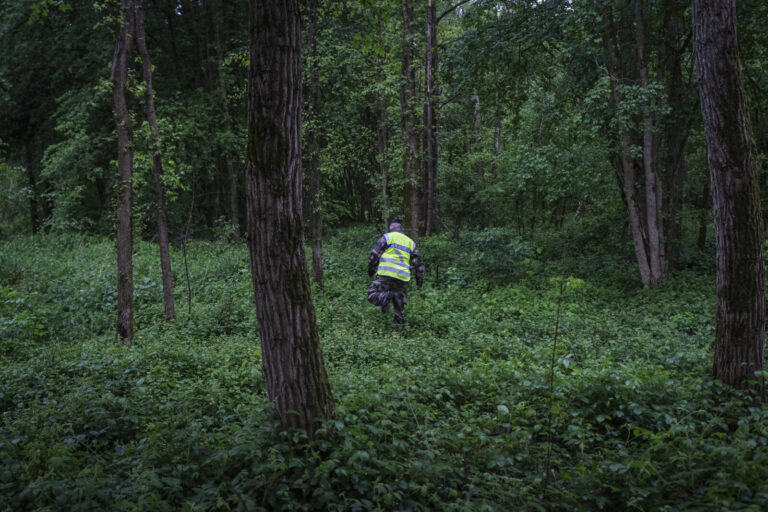 France, Melun, Mai 2024. Officer-students from the Melun school take part in their final exercise before joining a natio