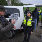 France, Melun, Mai 2024. Officer-students from the Melun school take part in their final exercise before joining a natio